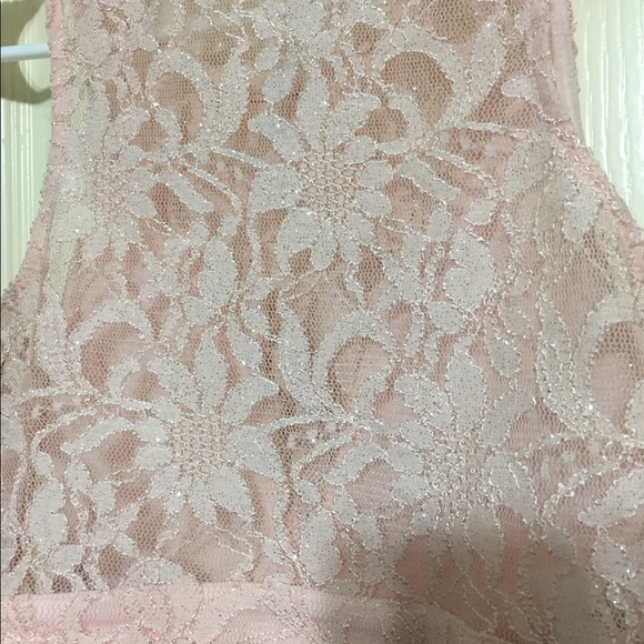 Sparkly City Triangles Two Piece Prom Dress - Picture 7 of 8